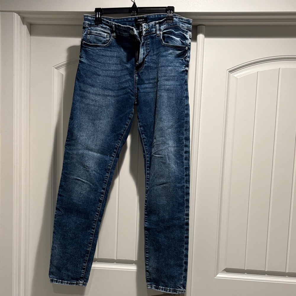 Forever 21 Men's Denim Slim Jeans